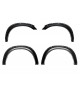 Fender Flares for 2010-18 Dodge Ram 2500/3500 (Fleetside Models Only) - Pocket Riveted Style in Paintable Smooth Matte Black