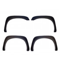 Fender Flares for 2003-08 Dodge Ram 1500/2500/3500 (Fleetside Models ONLY) - Pocket Riveted Style in Paintable Fine Textured Matte Black