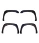 Fender Flares for 2003-08 Dodge Ram 1500/2500/3500 (Fleetside Models ONLY) - Pocket Riveted Style in Paintable Fine Textured Matte Black