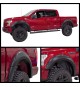 Fender Flares for 2015-17 Ford F150 - Pocket Riveted Style in Paintable Smooth Matte Black - Incompatible with Technology Package 68T w/Lane Keeping Sensors