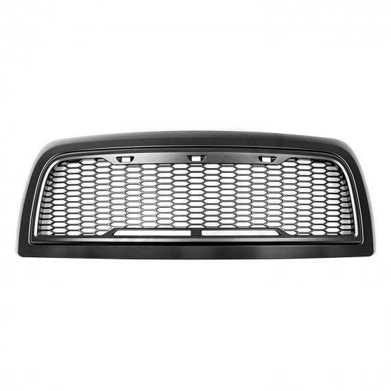 Front Grille for 2010-18 Dodge Ram 2500/3500 - Matte Black Honeycomb Mesh Style Front Grille for 2010-18 Dodge Ram 2500/3500 - Matte Black Honeycomb Mesh Style