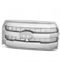 Front Grille for 2015-17 Ford F150 - Chrome OE Style Replacement Front Grille for 2015-17 Ford F150 - Chrome OE Style Replacement