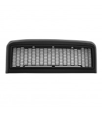 Front Grille for 2008-10 Ford F250/F350 - Matte Black Raptor Style with Mesh