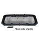 Front Grille for 2013-18 Dodge Ram 1500 (Incl. 2019 Classic Models) - Matte Black Honeycomb Mesh Style with Three LED Lights Front Grille for 2013-18 Dodge Ram 1500 (Incl. 2019 Classic Models) - Matte Black Honeycomb Mesh Style with Three LED Lights
