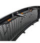 Front Grille for 2013-18 Dodge Ram 1500 (Incl. 2019 Classic Models) - Matte Black Honeycomb Mesh Style with Three LED Lights Front Grille for 2013-18 Dodge Ram 1500 (Incl. 2019 Classic Models) - Matte Black Honeycomb Mesh Style with Three LED Lights