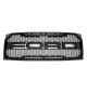 Front Grille for 2009-14 Ford F150 - Matte Black Raptor Mesh Style with Three LED Lights Front Grille for 2009-14 Ford F150 - Matte Black Raptor Mesh Style with Three LED Lights