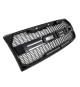 Front Grille for 2009-14 Ford F150 - Gloss Black Raptor Mesh Style with Three LED Lights Front Grille for 2009-14 Ford F150 - Gloss Black Raptor Mesh Style with Three LED Lights