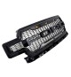 Front Grille for 2018-19 Ford F150 - Gloss Black Raptor Mesh Style with Three LED Lights Front Grille for 2018-19 Ford F150 - Gloss Black Raptor Mesh Style with Three LED Lights