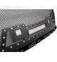 Front Grille for 2018-20 Ford F150 - Black Stainless Steel Wire Mesh with LED Lights