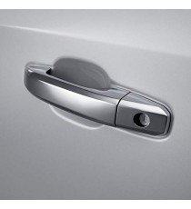Chrome Door Handle Covers for 2014-18 Chevy Silverado 1500 / GMC Sierra 1500-4 Door with Driver Side Key Hole Only