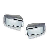 Chrome Mirror Cap Covers for 2009-18 Dodge Ram 1500 Without Turn Signal Cutout (Does not fit Towing Mirrors)