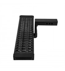 Aluminum Hitch Step with Extra Large Stepping Platform - Fits All 2" Receivers (6" Drop)