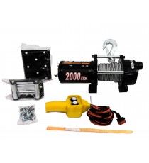 Electric Winch Kit - 2000 LB Load Capacity
