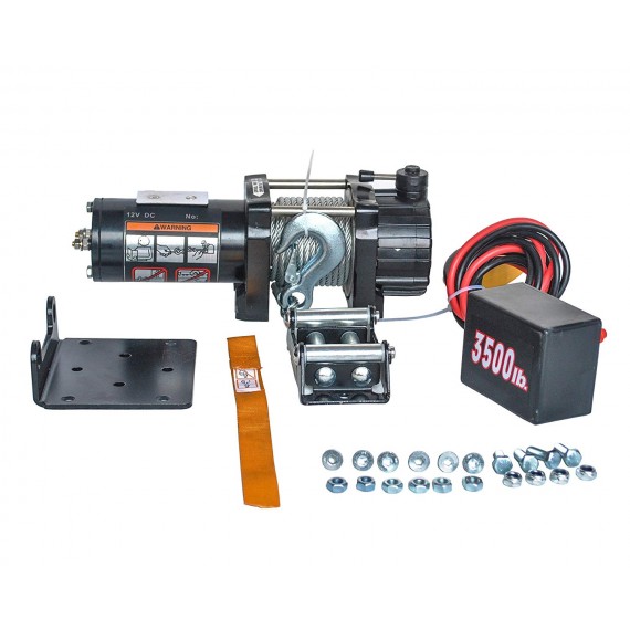Electric Winch Kit - 3500 LB Load Capacity