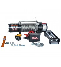 Electric Winch Kit - 8000 LB Load Capacity