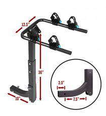 Swing Away Hitch Mount Bike Rack for 2 Bikes - Fits 2" Receivers ONLY