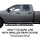4" Oval Straight Running Boards for 2009-18 Dodge Ram 1500 Quad Cab - (Chrome) 4" Oval Straight Running Boards for 2009-18 Dodge Ram 1500 Quad Cab - (Chrome)