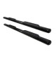 4" Oval Straight Running Boards for 2009-18 Dodge Ram 1500 Quad Cab -  (Black)