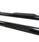 4" Oval Straight Running Boards for 2009-18 Dodge Ram 1500 Quad Cab -  (Black)