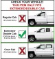 4" Oval Straight Running Boards for 2007-18 Chevy Silverado/GMC Sierra 1500/2500/3500 Ext/Double Cab - (Black) 4" Oval Straight Running Boards for 2007-18 Chevy Silverado/GMC Sierra 1500/2500/3500 Ext/Double Cab - (Black)