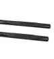 4" Oval Straight Running Boards for 2007-19 Toyota Tundra Crew Max -  (Black)