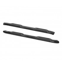 6" Oval Curved Running Boards for 2009-18 Dodge RAM 1500 & 2010-19 RAM 2500/3500 Crew Cab - (Black)