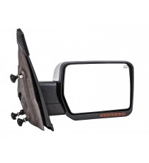 OE Style Replacement Side Mirror for 2007-14 Ford F150 - Chrome (Right Side Only)