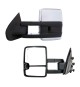Towing Mirrors for 2007-13 Chevy Silverado 1500 / GMC Sierra 1500 & 2008-14 Silverado/Sierra 2500/3500 - Chrome