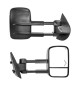 Telescopic Towing Mirrors for 2014-18 Chevy Silverado/GMC Sierra 1500 & 2015-19 Silverado/GMC Sierra 2500/3500 - Black