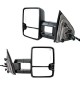 Telescopic Towing Mirrors 2014-18 Chevy Silverado/GMC Sierra 1500 & 2015-19 Silverado/Sierra 2500/3500 - Black