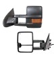 Telescopic Towing Mirrors 2014-18 Chevy Silverado/GMC Sierra 1500 & 2015-19 Silverado/Sierra 2500/3500 - Black