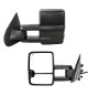 Telescopic Towing Mirrors 2014-18 Chevy Silverado/GMC Sierra 1500 & 2015-19 Silverado/Sierra 2500/3500 - Black