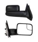 Towing Mirrors for 2002-08 Dodge RAM 1500 & 2003-09 Dodge RAM 2500/3500 - Black