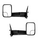 Towing Mirrors for 2002-08 Dodge RAM 1500 & 2003-09 Dodge RAM 2500/3500 - Black
