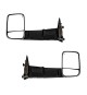 Towing Mirrors for 2010-18 Dodge Ram 1500/2500/3500 - Chrome Towing Mirrors for 2010-18 Dodge Ram 1500/2500/3500 - Chrome