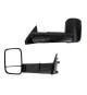 Towing Mirrors for 2010-18 Dodge Ram 1500/2500/3500 - Black