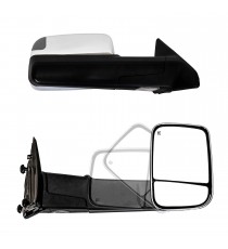 Towing Mirrors for 2010-18 Dodge Ram 1500/2500/3500 - Chrome