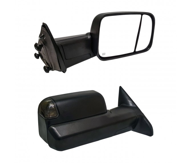 Paragon Towing Mirrors for 201018 Dodge Ram 1500/2500/3500 Power