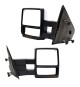 Telescopic Towing Mirrors for 2007-14 Ford F150 - Chrome
