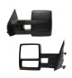 Telescopic Towing Mirrors for 2007-14 Ford F150 - Black