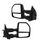 Telescopic Towing Mirrors for 2015-19 Ford F150 - Black