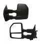 Telescopic Towing Mirrors for 2015-19 Ford F150 - Black