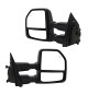 Telescopic Towing Mirrors for 2015-19 Ford F150 - Black