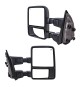 Telescopic Towing Mirrors 1999-2007 Ford F250/F350/F450 - Black