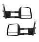 Telescopic Towing Mirrors for 2007-16 Toyota Tundra - Black